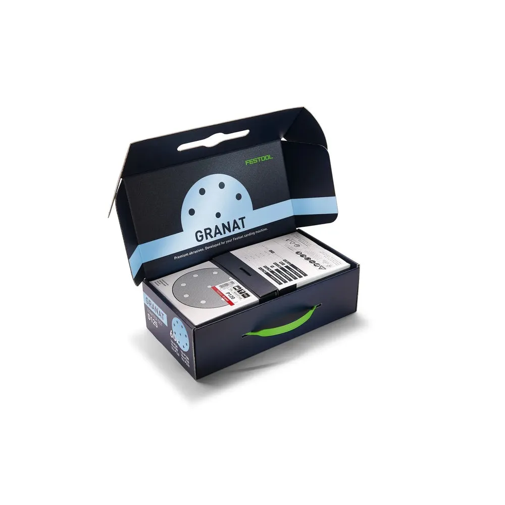 FESTOOL 578668 D125 GR-Set Grit Abrasives Granat