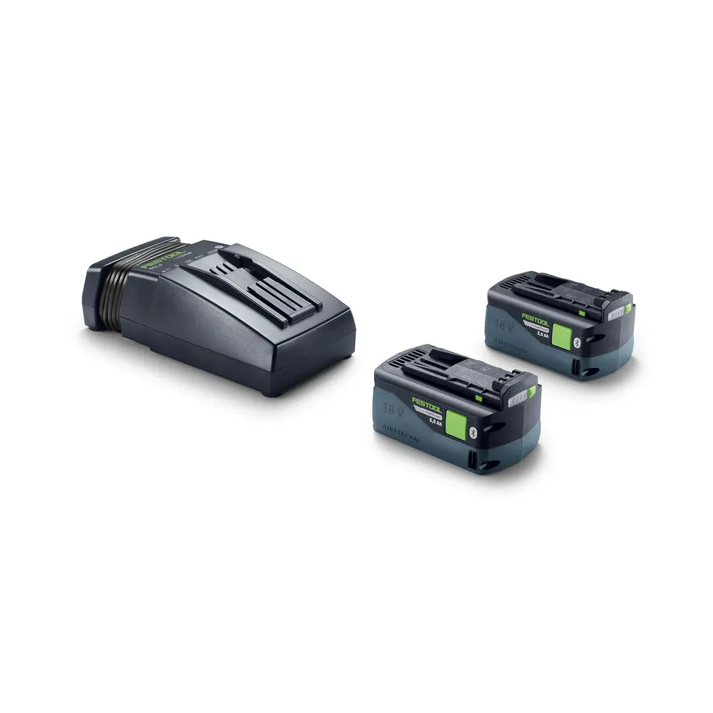 FESTOOL 578742 Energy Set 18V 2xHP5,0/TCL6