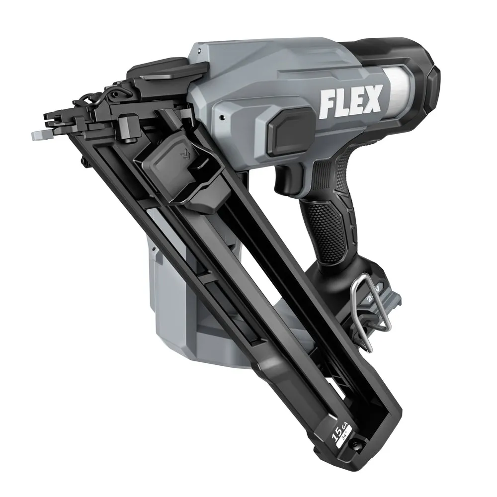 flex fx4311b z 15ga angled finish nailer tool only