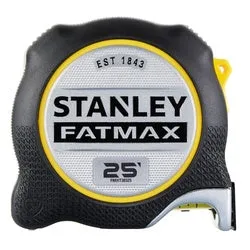 Fatmax FMHT38325S Tape Measure, 25 ft L Blade, 1-1/4 in W Blade