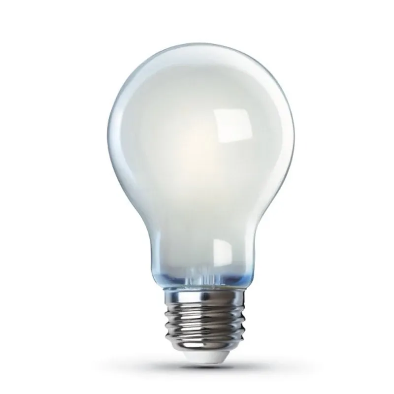 Feit Electric A1960/850/FIL/4 LED Bulb, General Purpose, 800 Lumens, 8.8 W, A19 Lamp, 60 W Equivalent, E26 Lamp Base (Pack of 6)