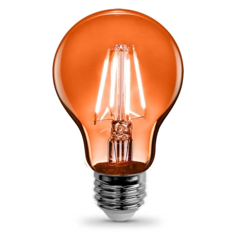 Feit Electric A19/TO/LED LED Bulb, General Purpose, 450 Lumens, 4.5 W, A19 Lamp, 25 W Equivalent, E26 Lamp Base, Clear (Pack of 6)