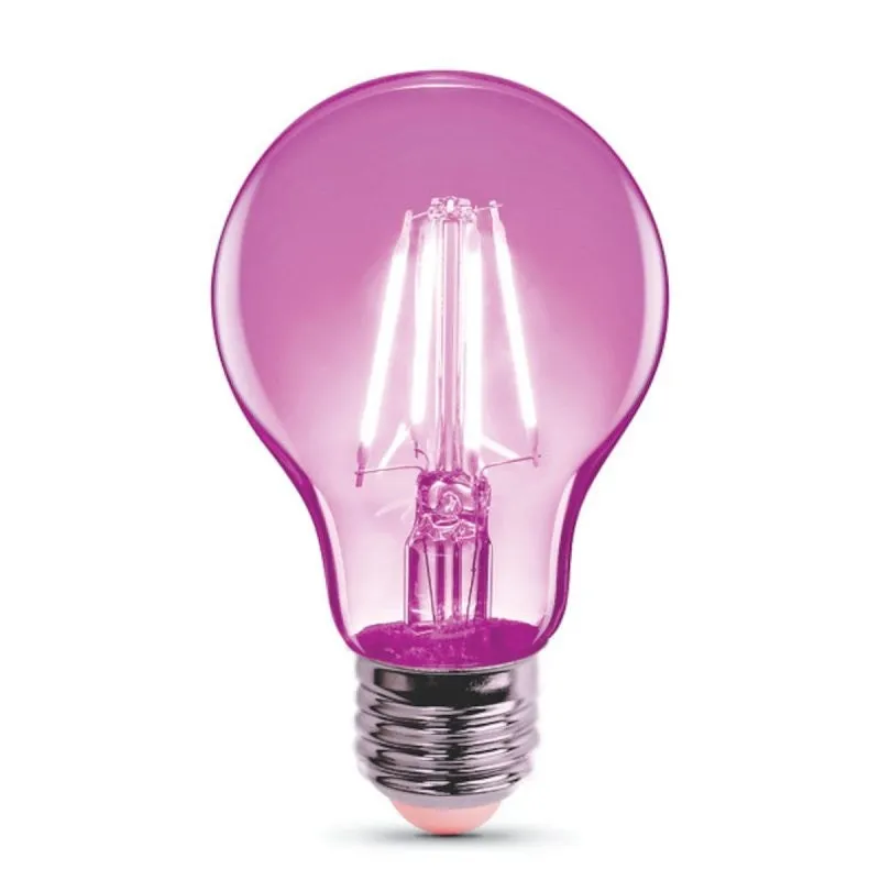 Feit Electric A19/TPK/LED LED Bulb, 450 Lumens, 4.5 W, A19 Lamp, 25 W Equivalent, E26 Lamp Base, Clear (Pack of 6)