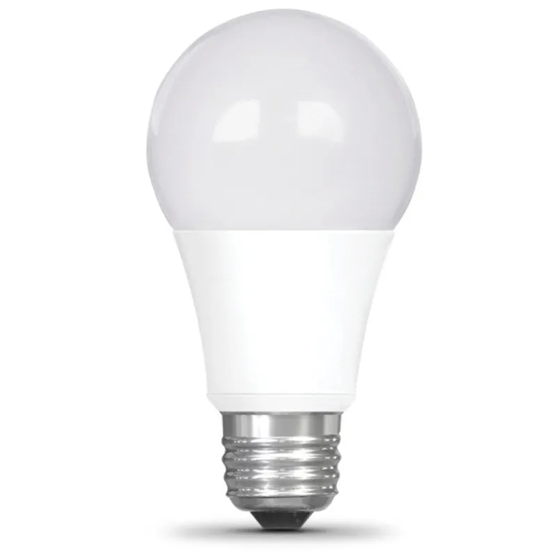 Feit Electric BPOM60/930CA/LED-12 LED Bulb, General Purpose, 800 Lumens, 10.6 W, A19 Lamp, 60 W Equivalent, Warm White (Pack of 4)