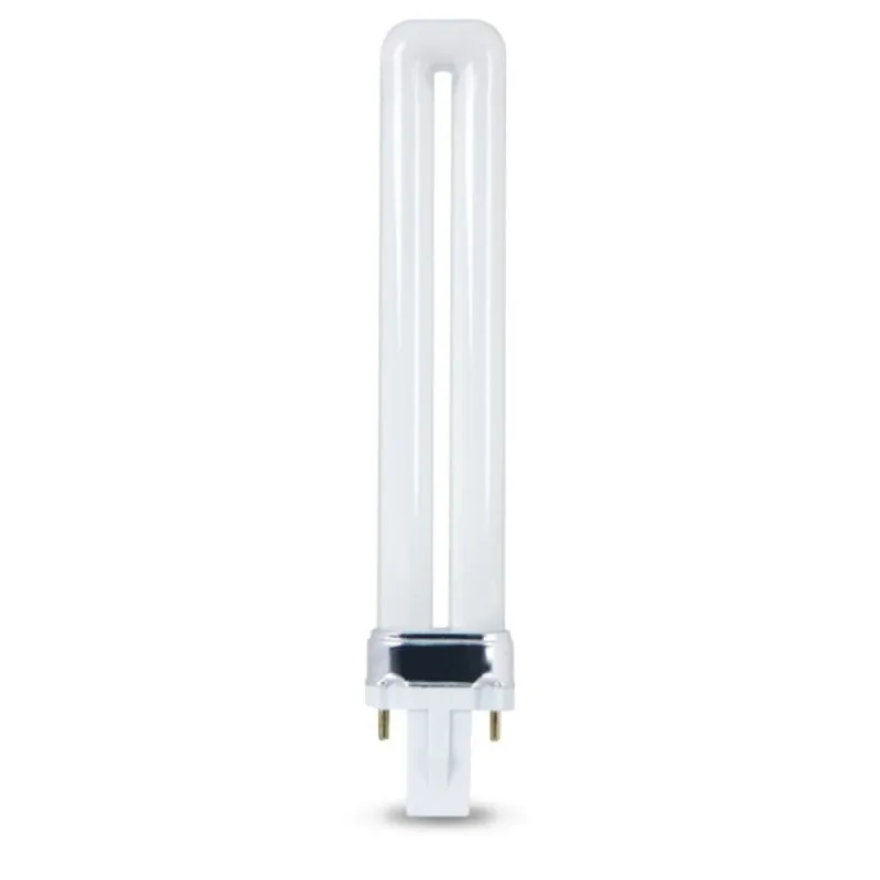 Feit Electric BPPL9 Compact Fluorescent Bulb, 9 W, PL Lamp, G23 Lamp Base, 560 Lumens, 2700 K Color Temp (Pack of 6)