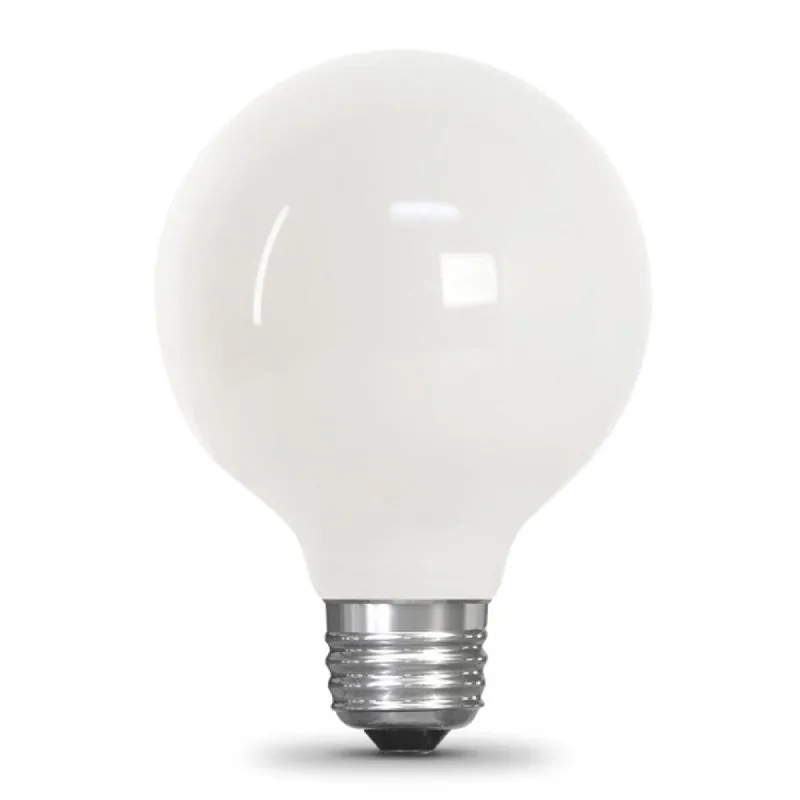 Feit Electric G2540W930CA/FIL/3 LED Light Bulb, G25 Lamp, 40 W Equivalent, E26 Medium Lamp Base, Dimmable, Frost