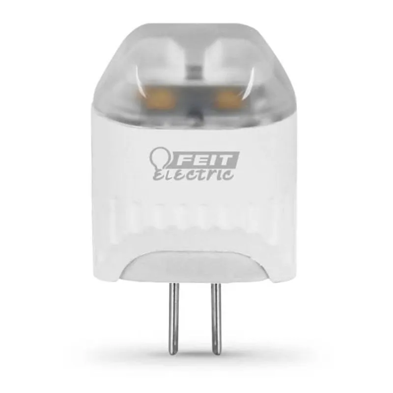 Feit Electric LVG410/LED Landscape LED Bulb, Specialty, 10 W Equivalent, G4 Lamp Base, Warm White Light (Pack of 6)