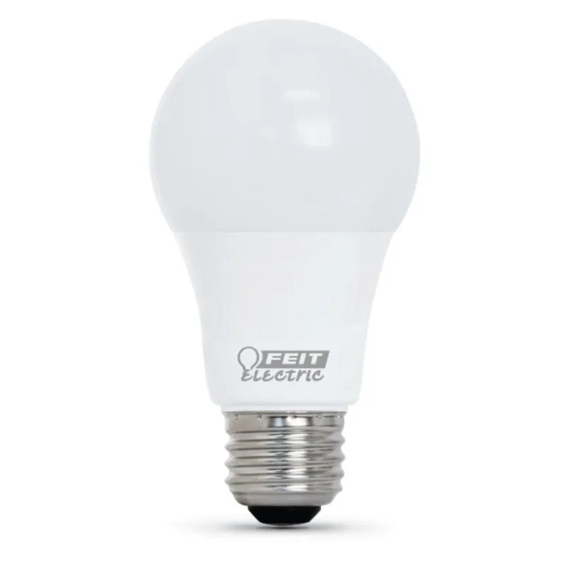 Feit Electric OM60/950CA10K/10 LED Lamp, General Purpose, 800 Lumens, 10.6 W, A19 Lamp, 60 W Equivalent, E26 Lamp Base