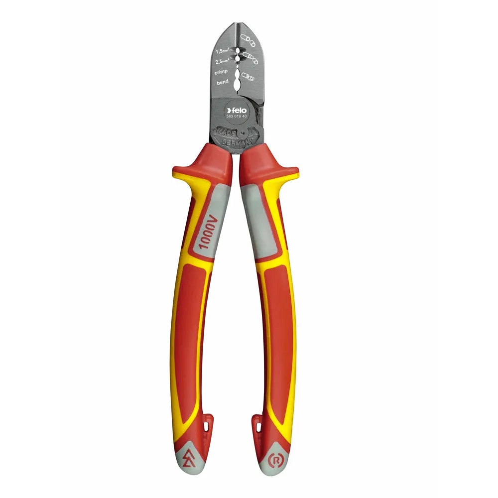 Felo Electrician Side Cutters VDE 3C 190 mm – 7.5″