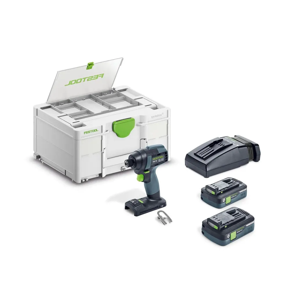Festool 577614 TID 18 HPC 4,0 I-Plus Cordless impact drill