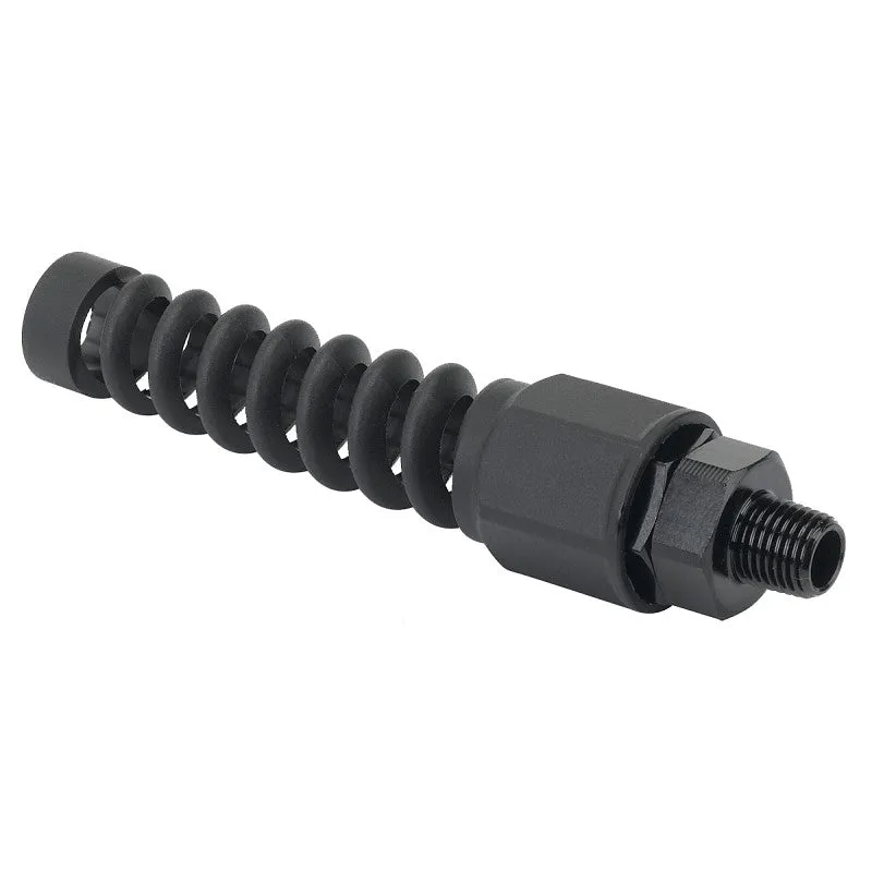 Flexzilla Pro Series RP900375S Swivel Fitting, 1/4 in, MNPT, Aluminum