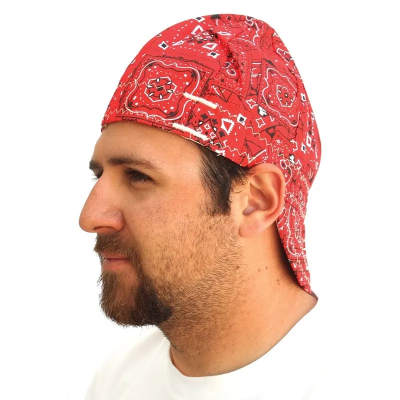 Forney 55818 Reversible Welding Cap, 7-1/2 in OAW, Cotton, Assorted