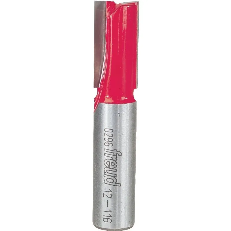 Freud 12-116 Router Bit, 1/2 in Dia Cutter, 2-5/8 in OAL, 1/2 in Dia Shank, 2-Cutter, Carbide