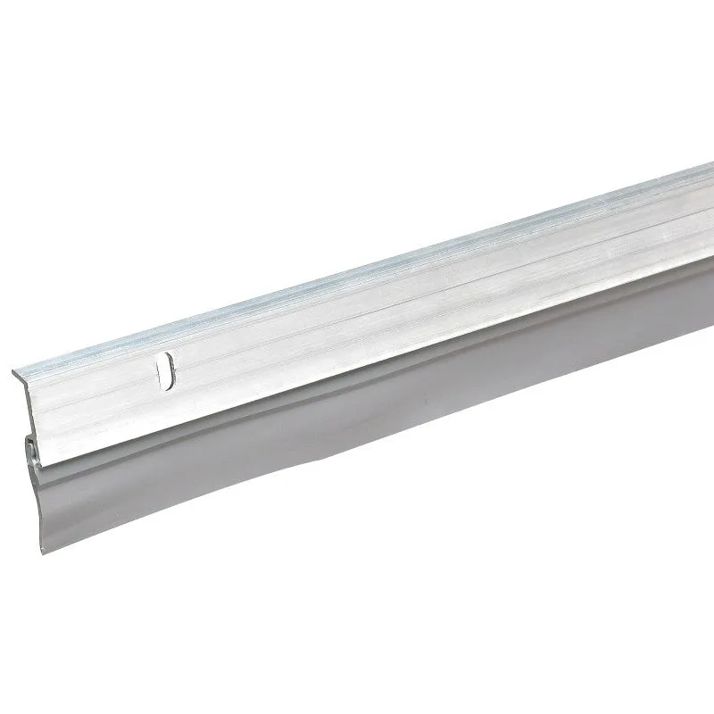 Frost King A59/36H Door Sweep, 1-5/8 in W, 36 in L, Aluminum Flange, Vinyl Insert