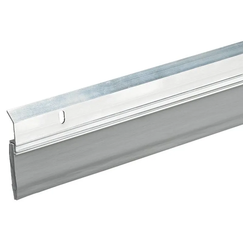 Frost King A82/36H Door Sweep, 36 in L, 2-3/8 in W, Aluminum Flange