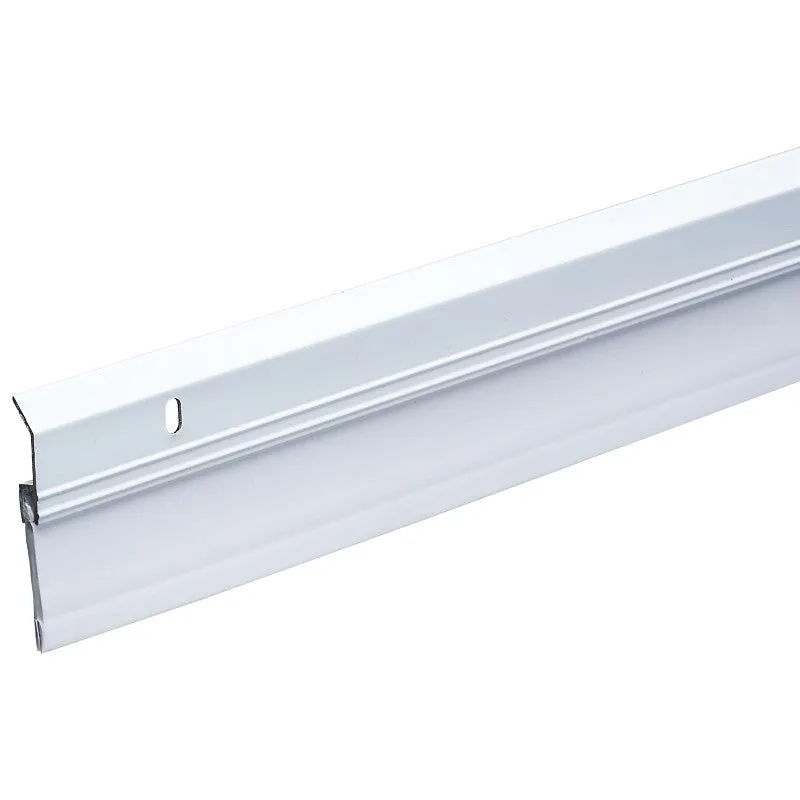 Frost King A82/36W Door Sweep, 36 in L, 2-3/8 in W, Vinyl Insert