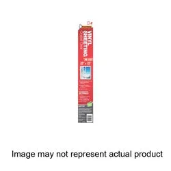 Frost King V3625/8 Sheet, 36 in W, 8 mil Thick, 25 ft L, Vinyl, Crystal Clear