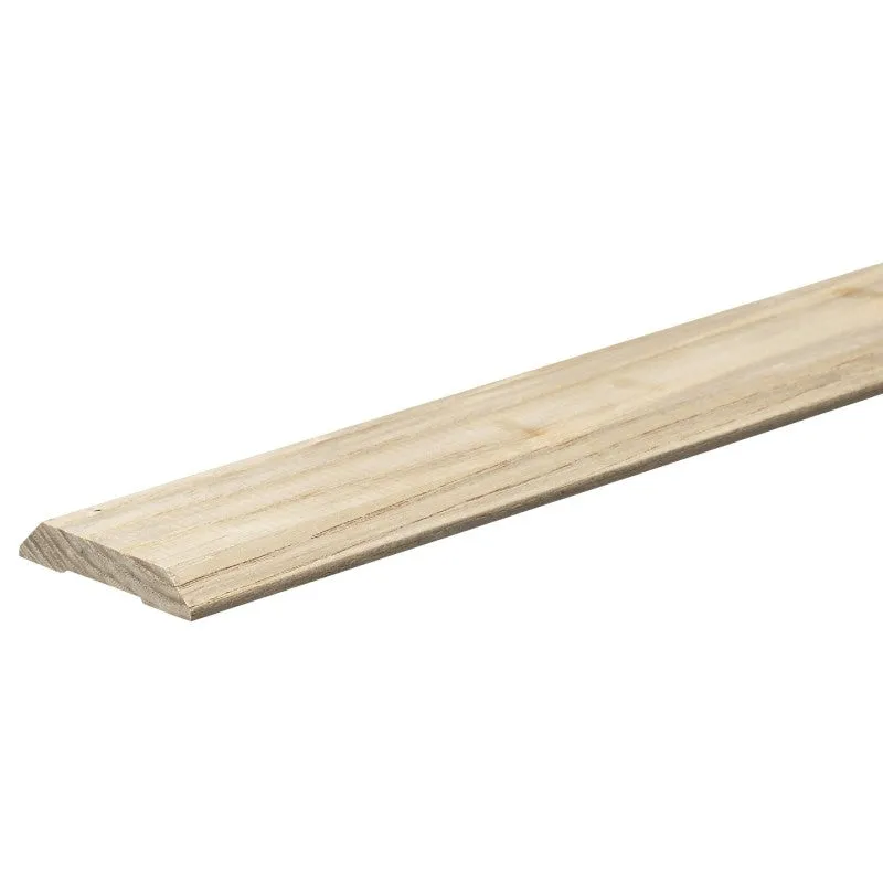 Frost King WAT175 Saddle Threshold, 36 in L, 1-3/4 in W, Wood, Oak, Unfinished
