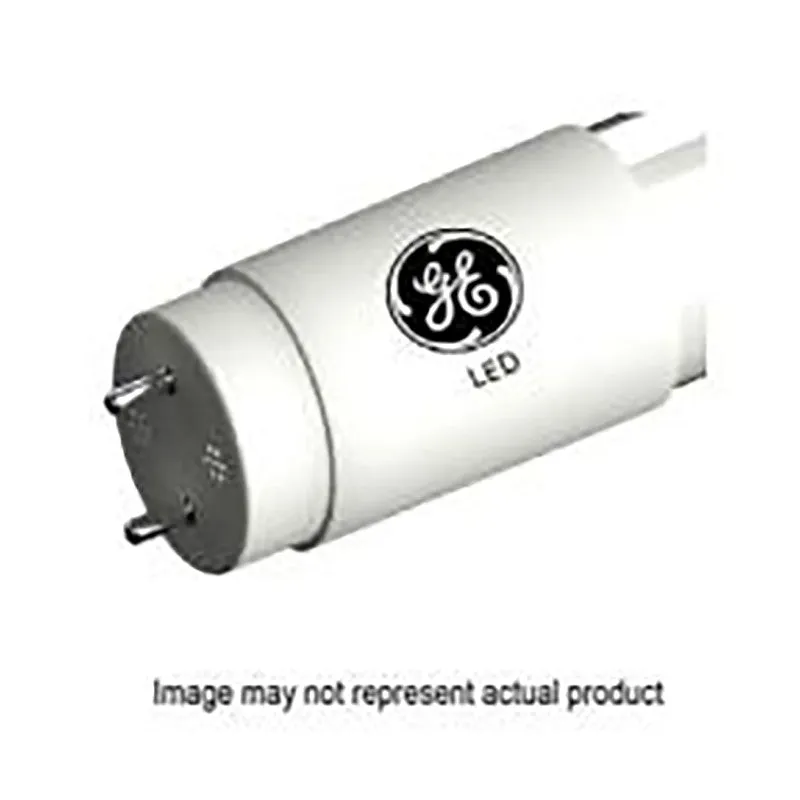 GE 37164 LED Tube Light Bulb, Specialty, T8 Lamp, Bi-Pin Lamp Base, Dimmable, Frosted, Soft White Light (Pack of 6)
