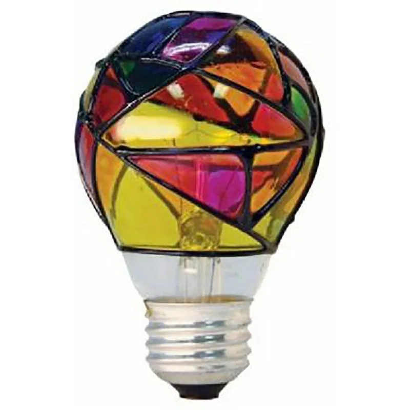 GE 46645 Party Light Bulb, A19 Bulb, 25 W, Soft White Bulb, Incandescent Bulb, 2500 K Color Temp, 380 Lumens (Pack of 5)