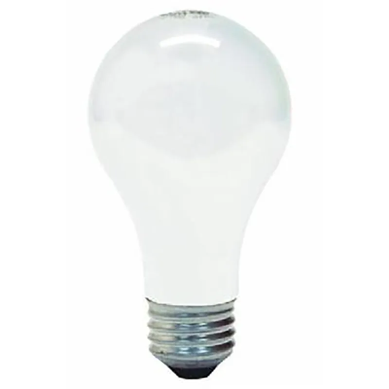 GE 97492 Standard Bulb, 25 W, A19 Lamp, E26 Medium Lamp Base, 210 Lumens, 2500 K Color Temp, White Light (Pack of 12)