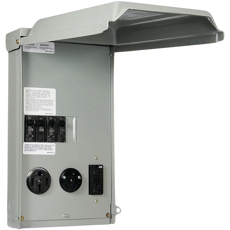 GE GE1LU532SS RV Outlet Box, 100 A, 120, 240 V, Surface