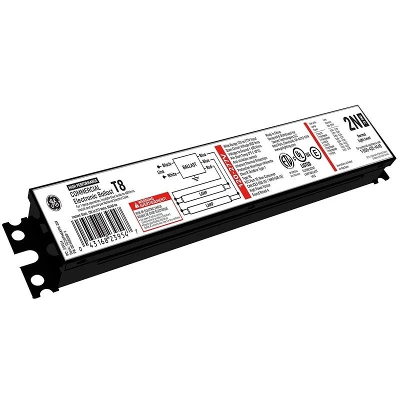 GE Industrial Solutions Ultramax Series 23954 Electronic Ballast, 120, 277 V, 1-Lamp