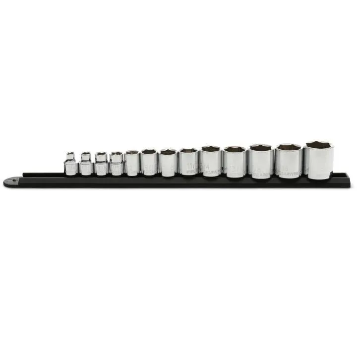gearwrench 80553 13 piece 38 drive 6 point standard sae socket set