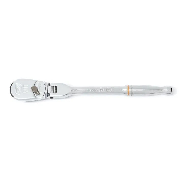 GEARWRENCH 81012T 1/4″ Drive 90-Tooth Flex Head Teardrop Ratchet 7″