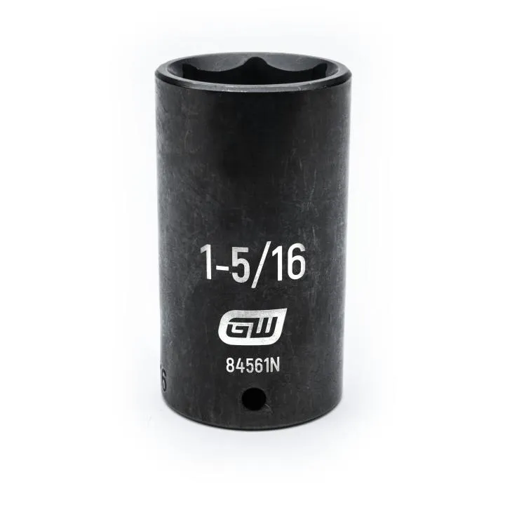 GEARWRENCH 84561N 1/2″ Drive 6 Point Deep Impact SAE Socket 1-5/16″