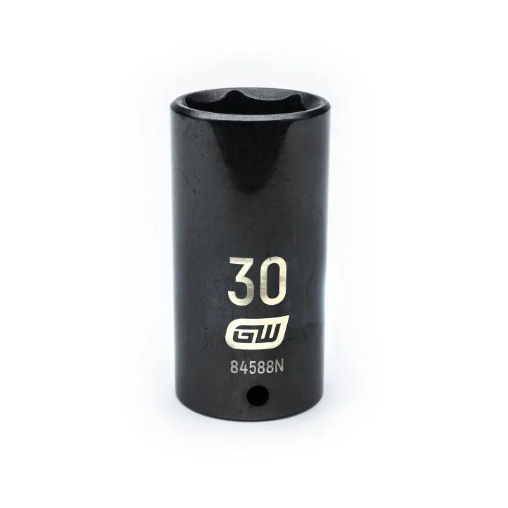 GEARWRENCH 84588N 1/2″ Drive 6 Point Deep Impact Metric Socket 30mm