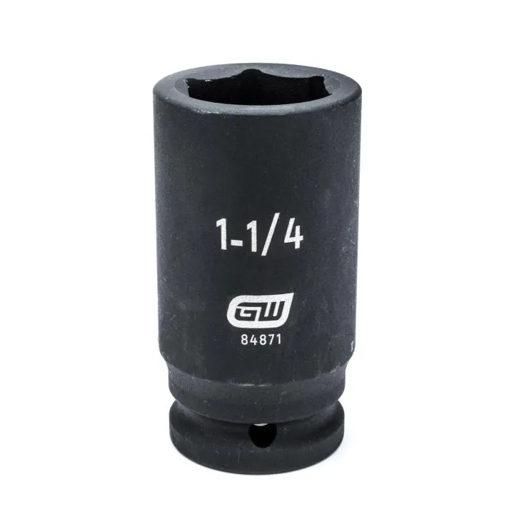 GEARWRENCH 84877 3/4″ Drive 6 Point Deep Impact SAE Socket 1-5/8″