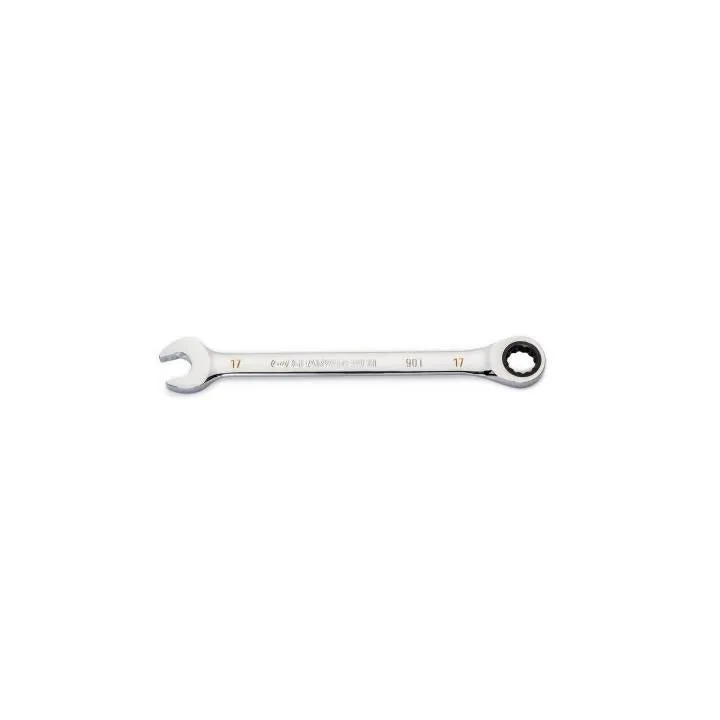 GEARWRENCH 86917 17mm 90-Tooth 12 Point Ratcheting Combination Wrench