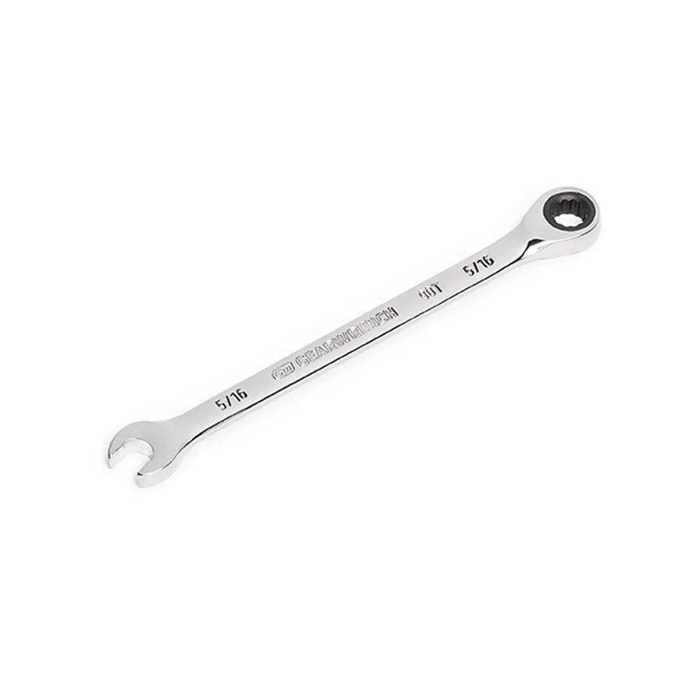 GEARWRENCH 86941 5/16″ 90-Tooth 12 Point Ratcheting Combination Wrench