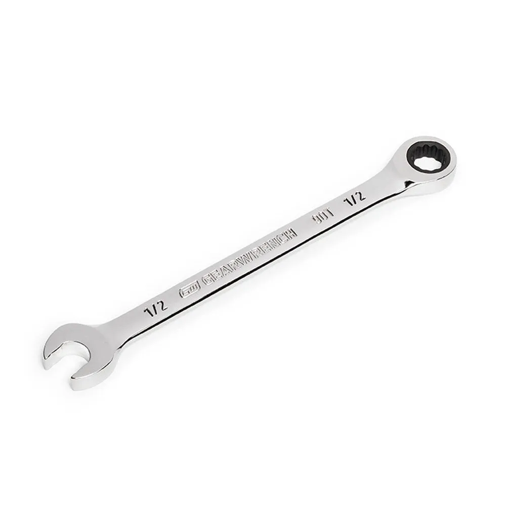 GEARWRENCH 86945 1/2″ 90-Tooth 12 Point Ratcheting Combination Wrench