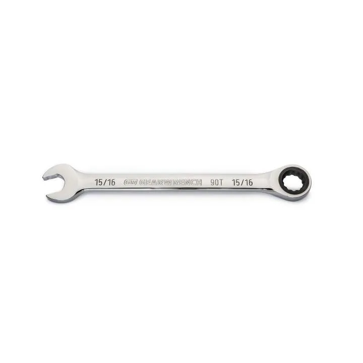 GEARWRENCH 86952 15/16″ 90-Tooth 12 Point Ratcheting Combination Wrench