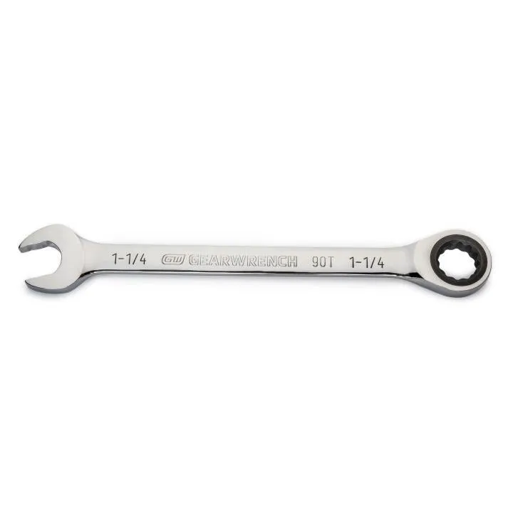 GEARWRENCH 86956 1-1/4″ 90-Tooth 12 Point Ratcheting Combination Wrench