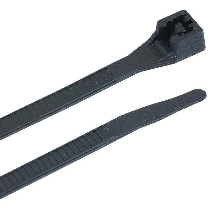 gardner bender 46 308uvbmn cable tie 2 in max bundle dia double lock locking 66 nylon black 8 in l 1