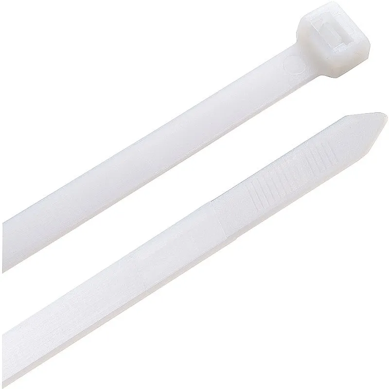 Gardner Bender 46-448 Cable Tie, 14.3 in Max Bundle Dia, Nylon, Natural, 48 in L, 50/BAG