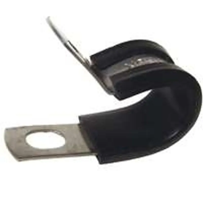Gardner Bender PPR-1550 Cable Clamp, 1/2 in Max Bundle Dia, Rubber/Steel, Black (Pack of 10)
