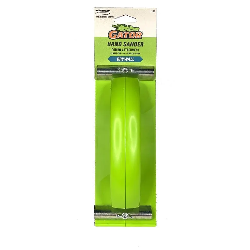 Gator 7190 Hand Sandpaper, 10-1/2 in L, 4-1/2 in W, Silicon Carbide Abrasive