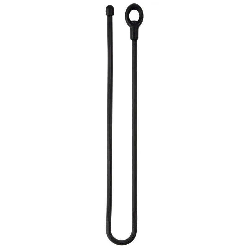 Gear Tie Loopable GLL24-01-2R6 Twist Tie, Rubber, Black, 24.7 in L (Pack of 6)