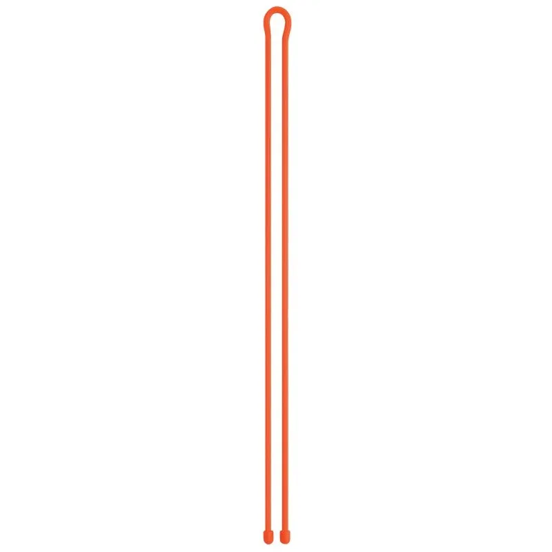 Gear Tie Mega GTM64-31-R3 Twist Tie, Rubber, Bright Orange, 64 in L (Pack of 4)