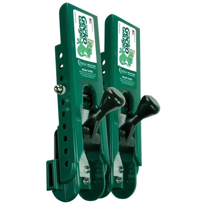 Gecko Gauge SA90338 Siding Gauge, 8-1/2 in L, 2 in W, Green
