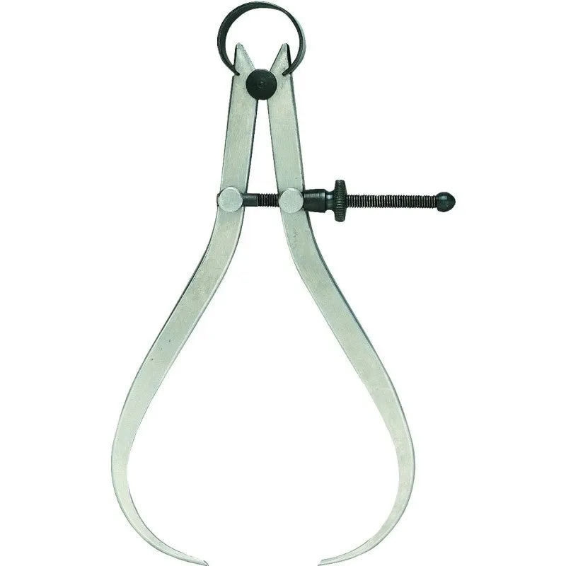 General 452-6 Caliper, 0 to 6-5/16 in, 1/8, 1/16, 1/32, 1/64 in Graduation, 6-5/16 in Jaw, Steel