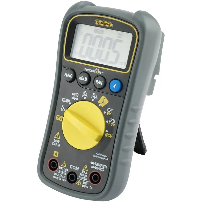 General ToolSmart TS04 Multimeter, Digital Display