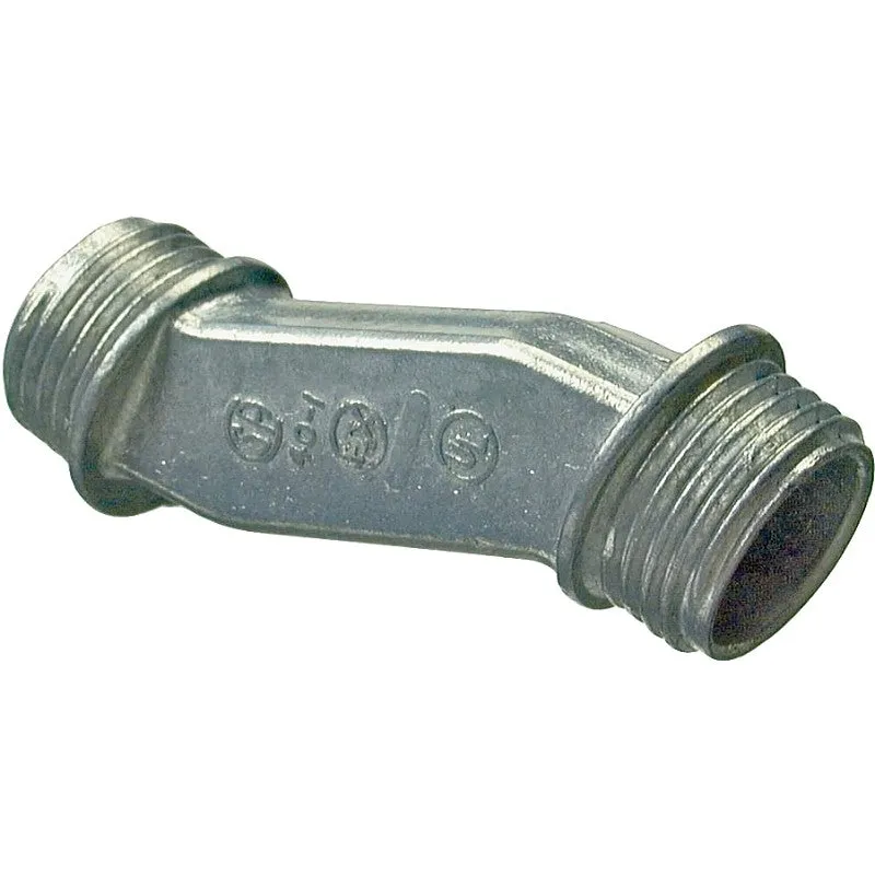 Halex 04020 Offset Nipple, 2 in, Zinc