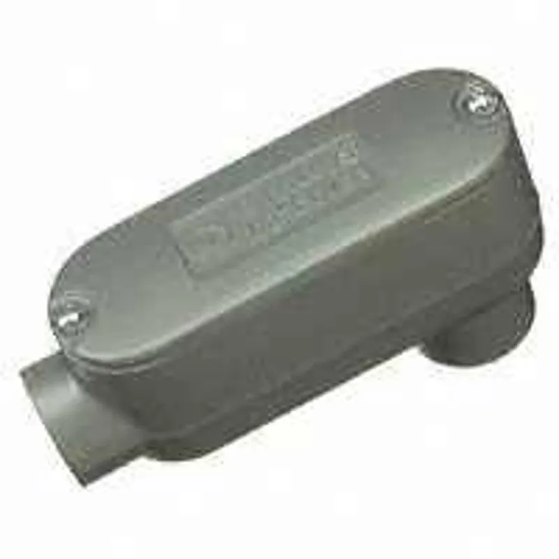 Halex 58612 Conduit Body, 1-1/4 in Hub, 7-51/64 in OAL, Threaded, Aluminum