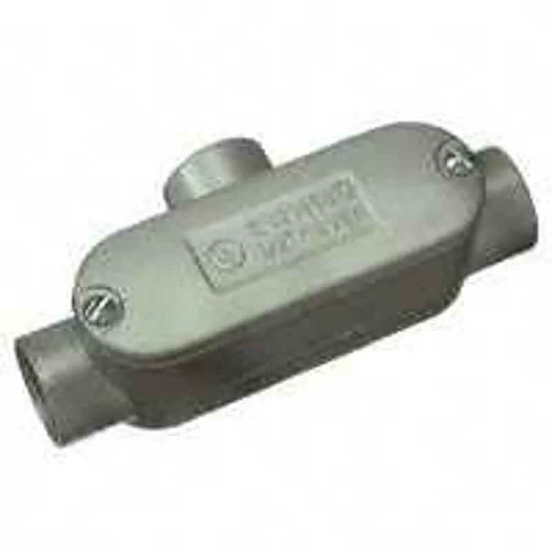 Halex 58810 Conduit Body, 1 in Hub, 6-11/32 in OAL, Threaded, Aluminum