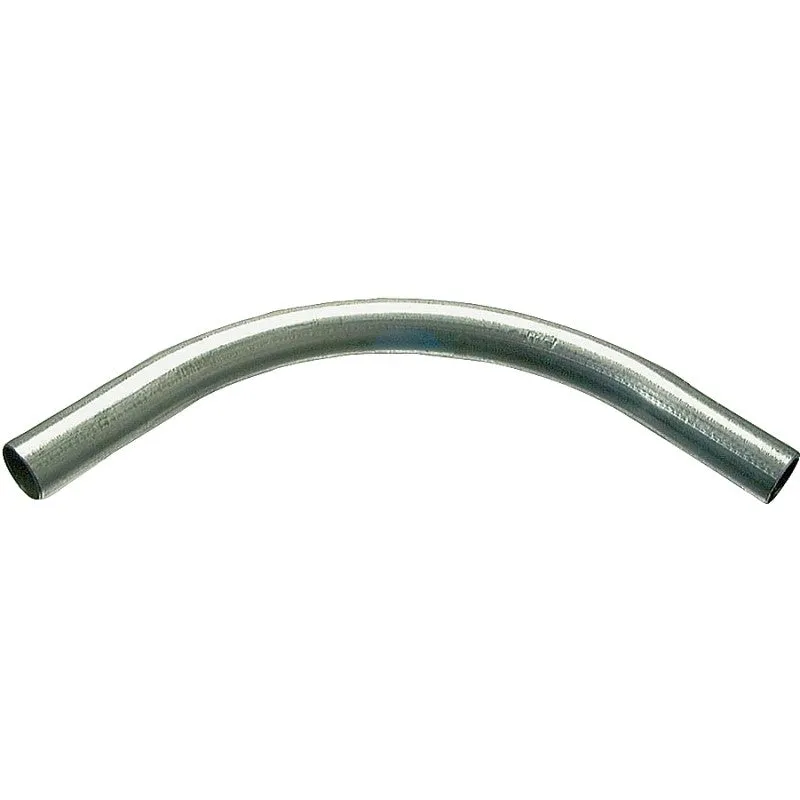 Halex 64420 EMT Elbow, 90 deg Angle, 2 in, Steel, Galvanized